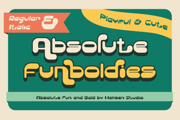 Absolute Funboldies Display Font for Modern Web Design