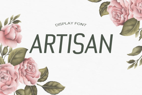 Artisan Font Review: A Display Typeface for Bold Branding
