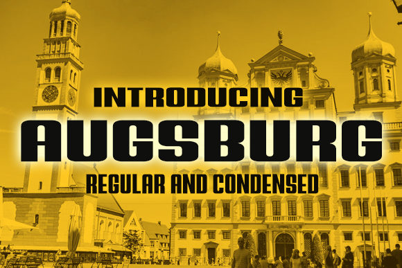 Augsburg Font: A Display Typeface for Thoughtful Design
