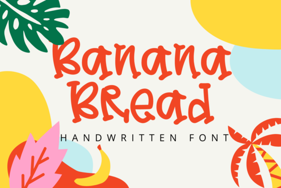 Banana Bread Font in a Real Campaign Workflow