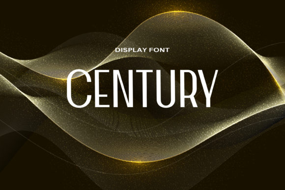Century Font: A Bold Display Typeface for Modern Branding