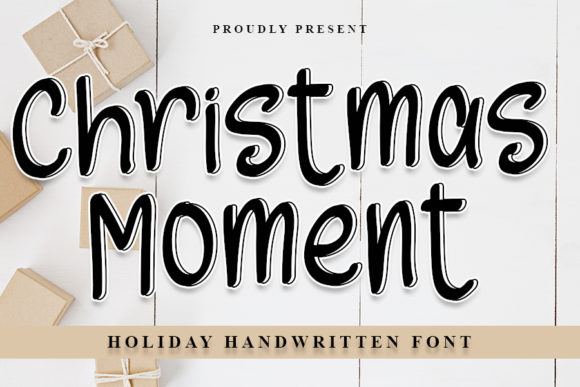 Christmas Moments Font for a Festive Brand Boost