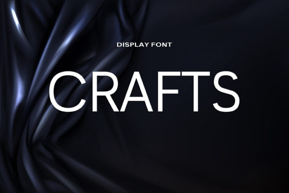Crafts Display Font for Digital Design Projects