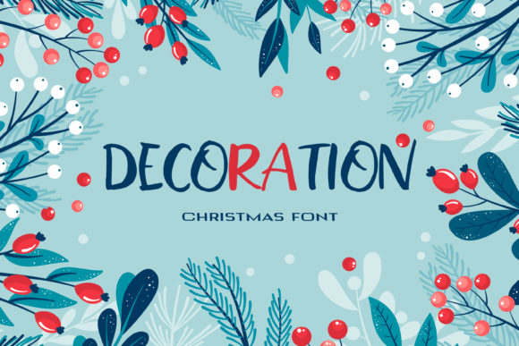 Decoration Font: A Versatile Display Typeface for Digital Design