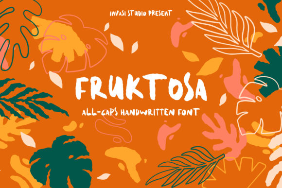 Fruktosa Display Font for Trendy Editorial Design