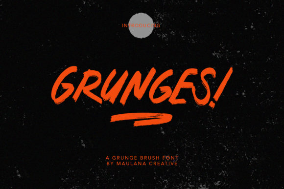 Grunges: The Bold Display Font for High-Impact Visuals