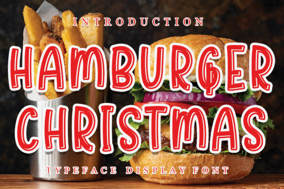 Hamburger Christmas Font for Memorable Branding