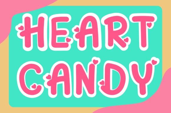Heart Candy Font for Memorable Brand and Campaign Design