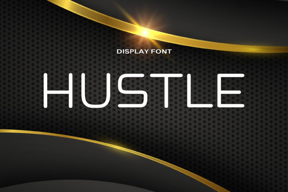 Hustle Display Font for Modern Web Design