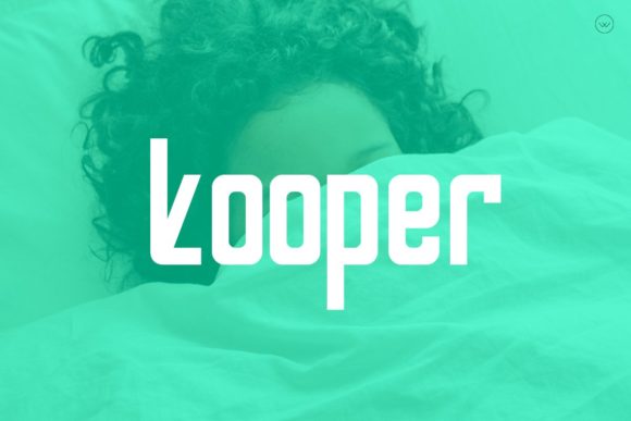 Kooper Display Font for Crafters and Creative Makers