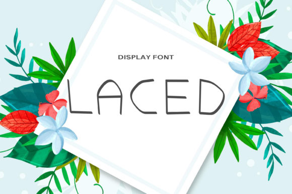 Laced Font: A Modern Display Typeface for Memorable Branding