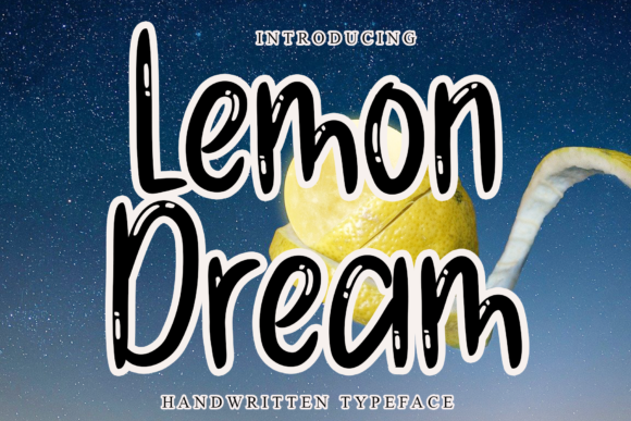 Lemon Dream Font: A Playful Display Typeface for Business Branding