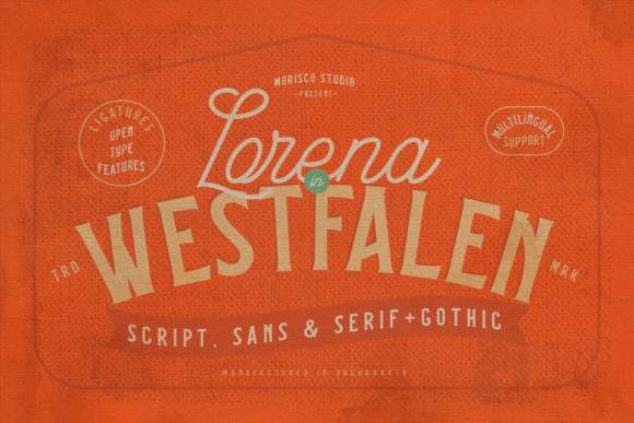 Lorena in Westfalen: The Elegant Typeface for High-Impact Campaigns