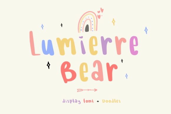 Lumierre Bear Font for Playful Branding and Creative Projects