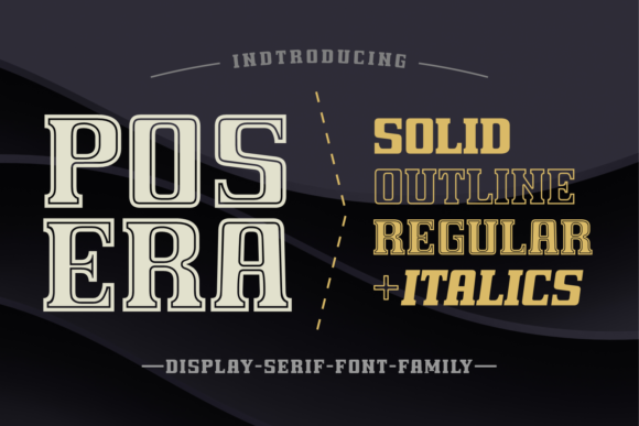Pos Era Font: A Bold Choice for Branding and Display Typography