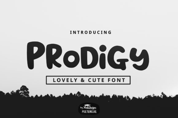 Prodigy Typeface Review: A Quirky Display Font for Playful Editorial Design