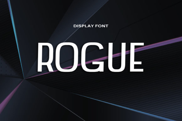 Rogue Display Font for Bold Digital Branding