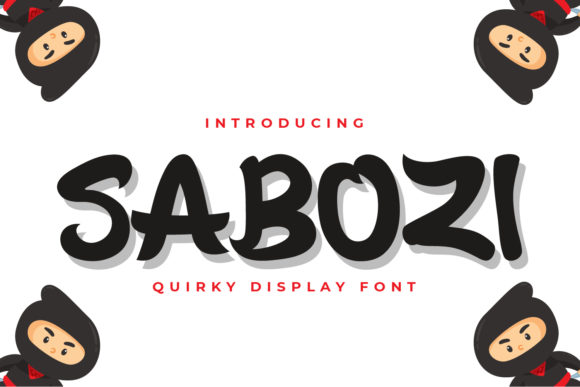 Sabozi Display Font for Creative Campaigns