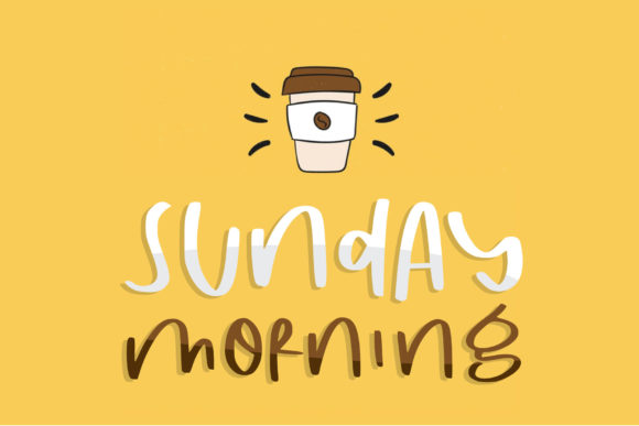 Sunday Morning: The Cute Display Font for Quirky Brand Identity