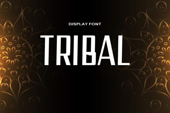 Tribal Font for Bold Branding and Display Design