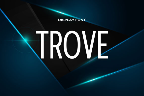 Trove Display Font for Modern Branding and Marketing