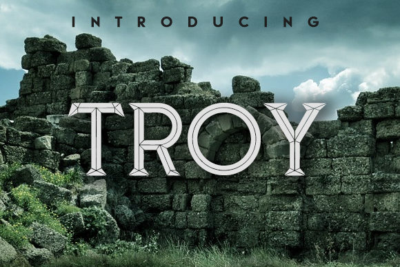 Troy Display Font for Unique Branding Projects