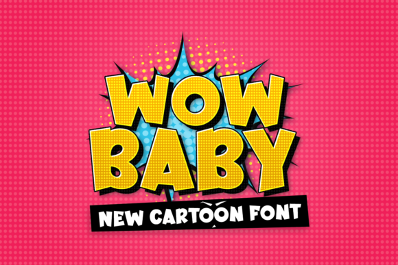 Wow Baby: A Display Font for Creative Publications